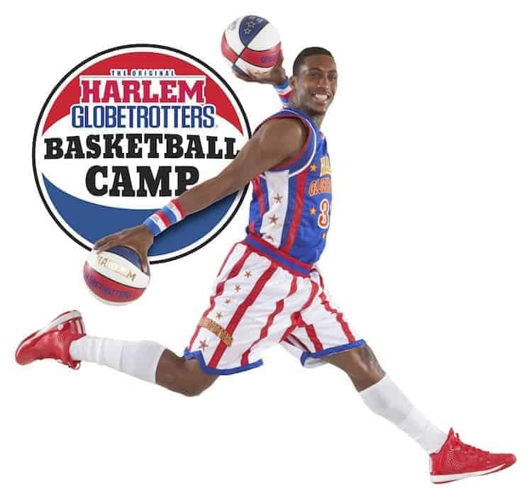 Harlem Globetrotters summer backetball camp at Rocky Top Sports World
