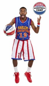Harlem Globetrotters summer backetball camp at Rocky Top Sports World this summer