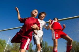 kids competing in a Smoky Mountian sports tournament