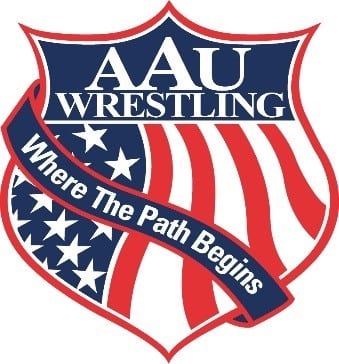 aau wrestling logo