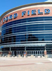 Ford Field, home of the Detriot Lions.