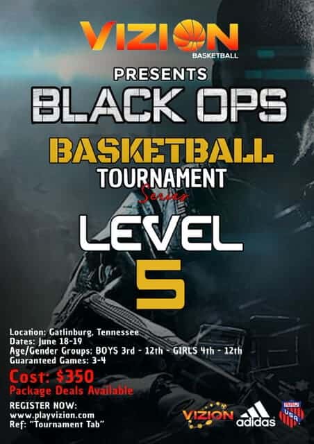 Black Ops Basketball Tournament Level 5
