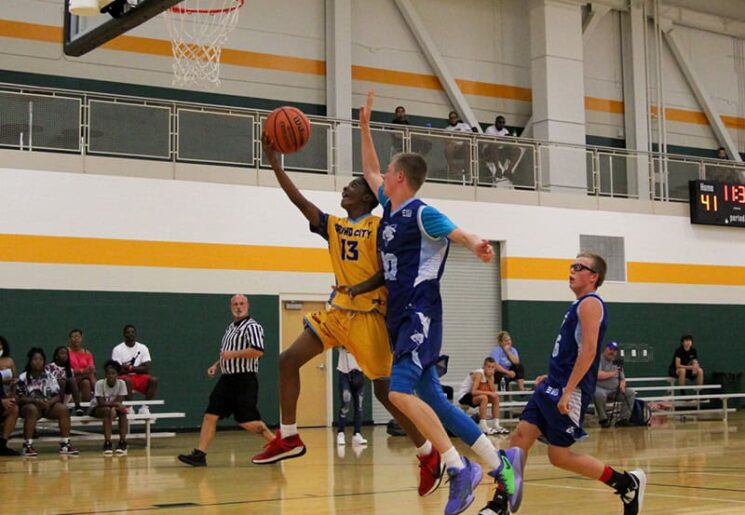 Indoor basketball